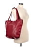 Coach Solid Burgundy Leather Tote One size - photo 2