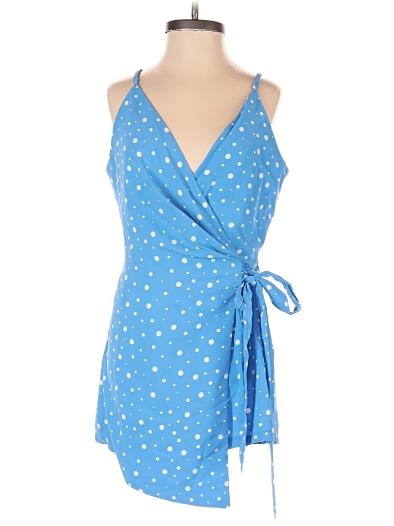 Pre-owned Style Rack Casual Dress In Blue