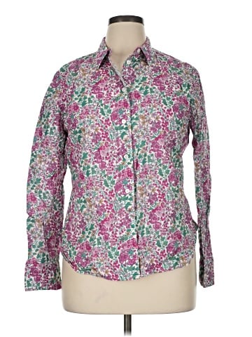 Liberty Art Fabrics for J.Crew Long Sleeve Button-Down Shirt (view 1)