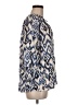 Zara Blue 3/4 Sleeve Blouse Size M - photo 4