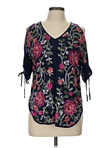 Fifteen Twenty 3/4 Sleeve Blouse (view 1)