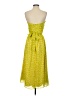Ark & Co. 100% Polyester Yellow Cocktail Dress Size S - photo 2
