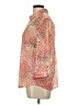 JM Collection Animal Print Pink 3/4 Sleeve Blouse Size 12 - photo 5
