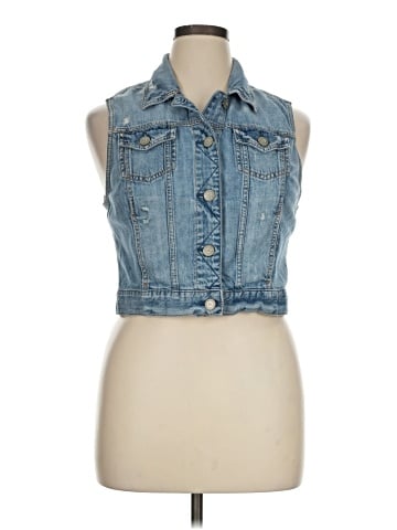 Aeropostale Denim Vest (view 1)