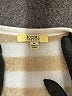 Kori America 100% Polyester Stripes Tan Pullover Sweater Size M - photo 7