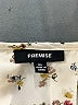 PREMISE 100% Polyester Floral White Short Sleeve T-Shirt Size XL - photo 7
