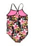 Hurley Floral Black One Piece Swimsuit Size 5 - 6 - photo 2
