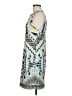 Hale Bob Graphic Gray Casual Dress Size M - photo 5