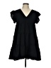 Entro Solid Black Casual Dress Size S - photo 1