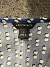 Ann Taylor 100% Polyester Polka Dots Blue Sleeveless Blouse Size S - photo 7
