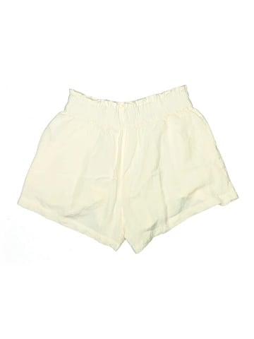 Madewell Linen-Blend Pull-On Paperbag Shorts (view 2)
