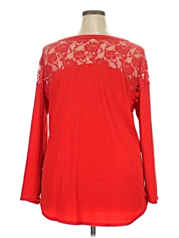 Paper Tee 3/4 Sleeve Top (view 2)