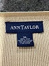 Ann Taylor 100% Silk Tan Silk Pullover Sweater Size XL - photo 7