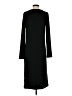 Madewell Solid Black Casual Dress Size S - photo 2
