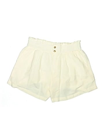 Madewell Linen-Blend Pull-On Paperbag Shorts (view 1)