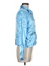 J.Crew 100% Viscose Blue 3/4 Sleeve Blouse Size M - photo 4
