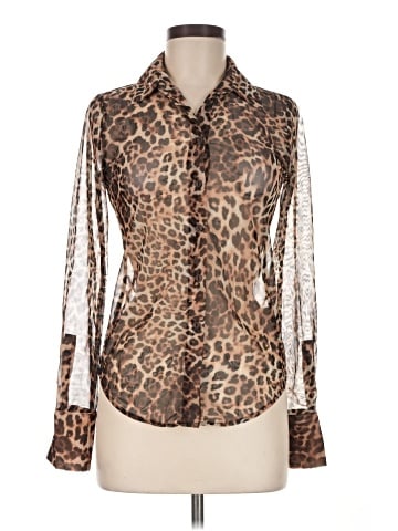 Olivaceous Long Sleeve Blouse (view 1)