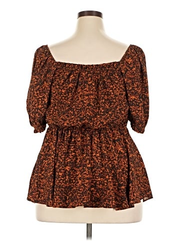 City Chic 3/4 Sleeve Blouse (view 2)