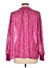 Maison d' Amelie 100% Polyester Pink Long Sleeve Blouse Size L - photo 2