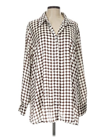 Marina Rinaldi 3/4 Sleeve Blouse (view 1)