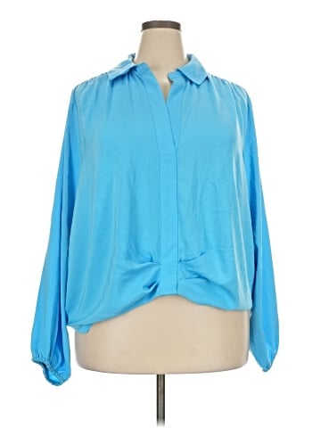 Intempo Long Sleeve Blouse (view 1)