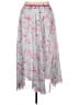 Unbranded Floral Gray Pink Casual Skirt Size 2X - photo 1