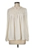 Knox Rose 100% Polyester Ivory Long Sleeve Blouse Size M - photo 1