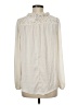 Knox Rose 100% Polyester Ivory Long Sleeve Blouse Size M - photo 2