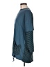Iridium 100% Pima Cotton Teal Pullover Sweater Size M - photo 5