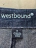 Westbound Solid Blue Shorts Size 14 - photo 3