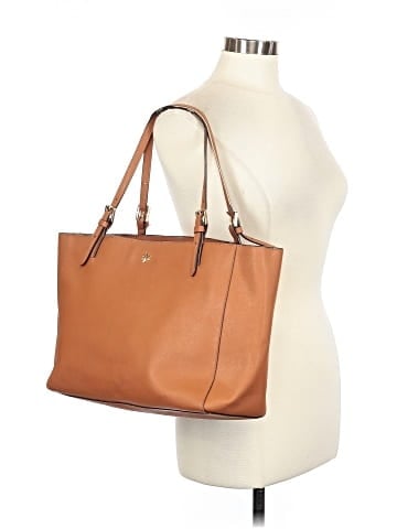 Tory Burch Leather Tote (view 2)