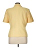 Le Suit 100% Polyester Yellow Short Sleeve Blouse Size 16 - photo 2
