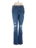 Old Navy Hearts Blue Jeans Size 8 - photo 1