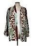 Dixie Animal Print Teal Blazer Size M - photo 1