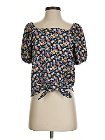Ann Taylor LOFT Short Sleeve Blouse (view 1)