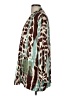 Dixie Animal Print Teal Blazer Size M - photo 5