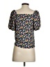 Ann Taylor LOFT Blue Short Sleeve Blouse Size XS - photo 2