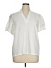 Ann Taylor LOFT White Short Sleeve Blouse Size XL - photo 1