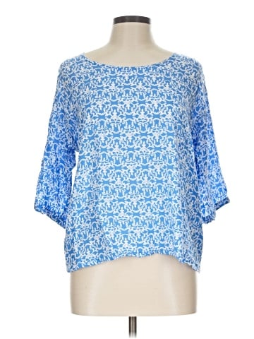 Blue Ginger 3/4 Sleeve Blouse (view 1)