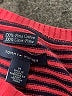Tommy Hilfiger 100% Pima Cotton Stripes Red Pullover Sweater Size M - photo 7
