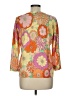 Talbots Floral Orange Pullover Sweater Size L - photo 2