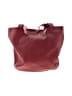 Coach Solid Burgundy Leather Tote One size - photo 3