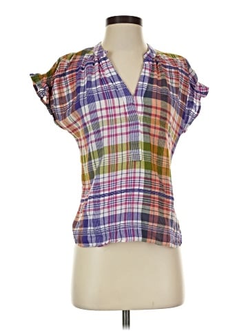 Pilcro Short Sleeve Blouse (view 1)