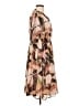 Torrid 100% Polyester Print Brown Casual Dress Size Lg Plus (0) - photo 4