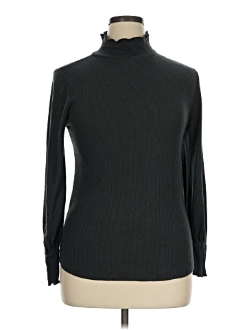 Pink Blush Long Sleeve Turtleneck (view 1)