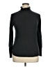 Pink Blush Black Long Sleeve Turtleneck Size XL - photo 1