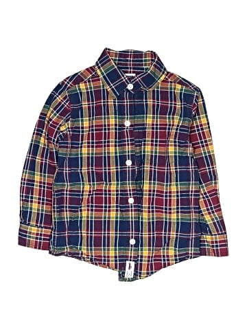 Janie and Jack Long Sleeve Button-Down Shirt (view 1)