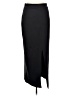 Bar III Solid Black Formal Skirt Size L - photo 2