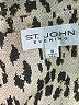 St. John Collection Animal Print Gold Coat Size 10 - photo 6