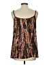 CAbi 100% Polyester Brown Sleeveless Blouse Size L - photo 2